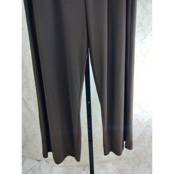 Passport Slinky Flat Front Straight Leg Pants Size XL - Picture 5 of 10